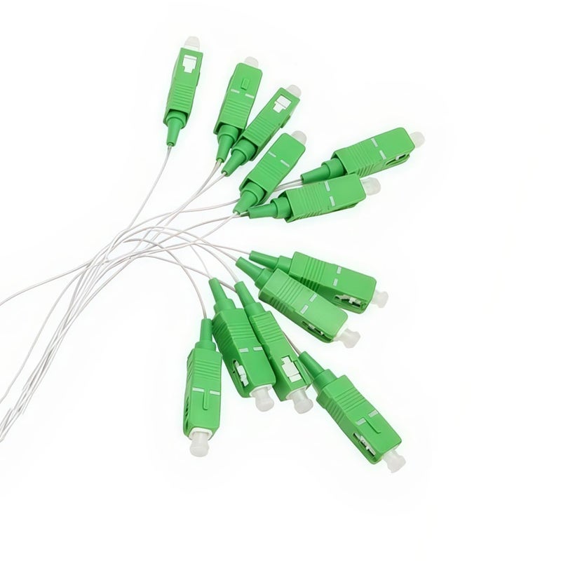 Elfcam ® - 12 Fibre Single Mode SCA 9/125um OS2 Pigtail, White - Image 5